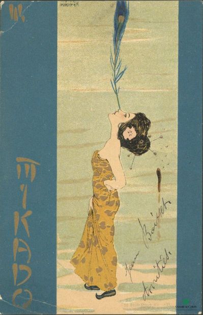 CPA - Mikado III - Illustrateur Raphaël Kirchner...
