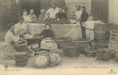 CPA - La Côte d'Azur - HYERES - Au temps...