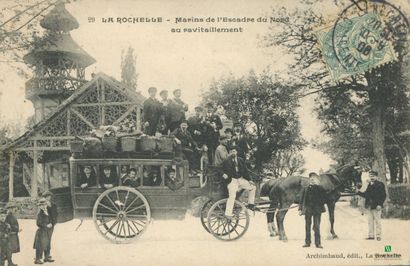 CPA - LA ROCHELLE - Marins de l'escadre du...
