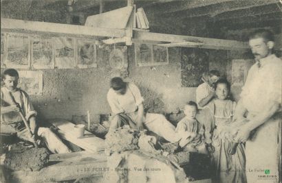 CPA - LE FUILET - Poteries, vue des tour...