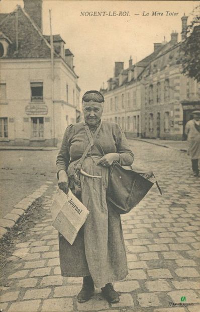 CPA - NOGENT-le-ROI - La mère Totor