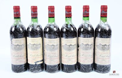 6 bottles Château HAUT SIMARD St Emilion...
