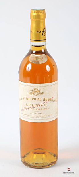 1 bottle Château DAUPHINÉ RONDILLON Loupiac...