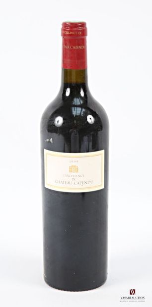 1 bottle L'Excellence de Château CAPENDU...