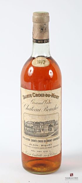 1 bottle Château BOUCHOC Ste Croix du Mont...