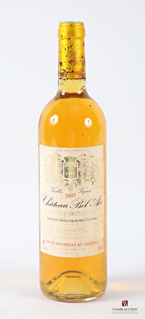 1 bottle Château BEL-AIR Ste Croix du Mont...