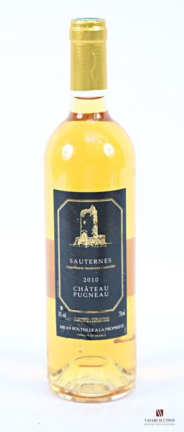 1 bottle Château PUGNEAU Sauternes 2010
	Et....