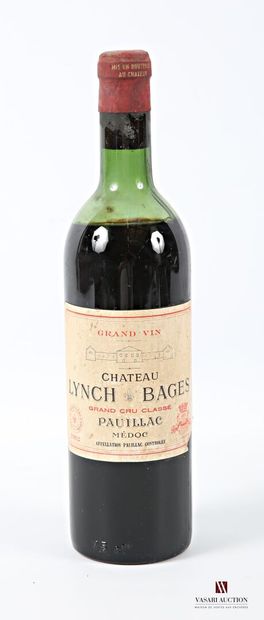 1 bottle Château LYNCH BAGES Pauillac GCC...