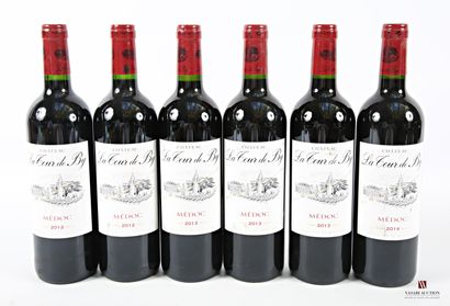 6 bottles Château LA TOUR DE BY Médoc
	1...