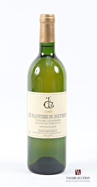 1 bottle LES PLANTIERS DU HAUT BRION Graves...