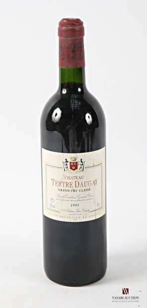 1 bottle Château TERTRE DAUGAY St Emilion...