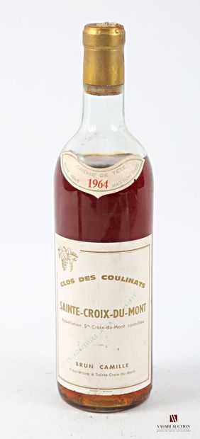1 bottle CLOS DES COULINATS Ste Croix du...
