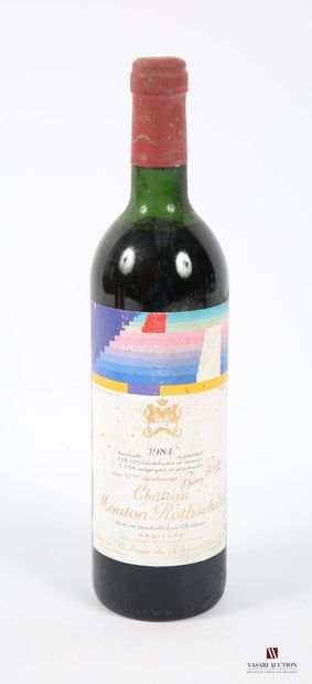 1 bottle Château MOUTON ROTHSCHILD Pauillac...