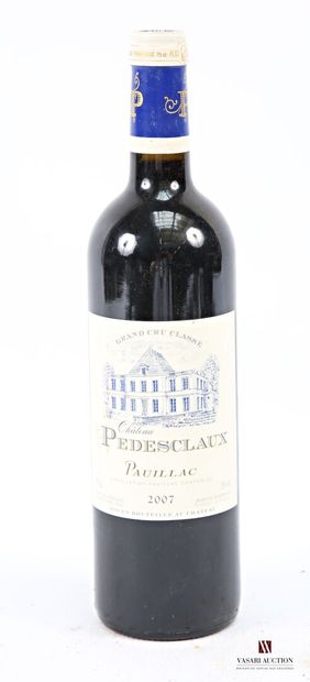 1 bottle Château PÉDESCLAUX Pauillac GCC...
