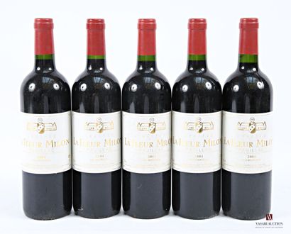 5 bottles Château LA FLEUR MILON Pauillac...