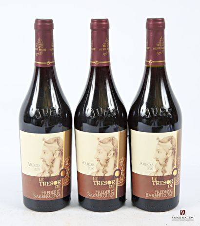 3 bottles ARBOIS rouge 