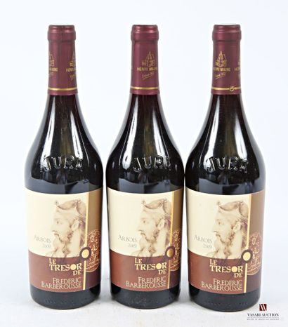 3 bottles ARBOIS rouge 