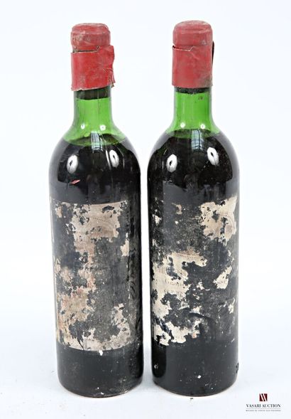 2 bottles Château SOUTARD St Emilion GCC...