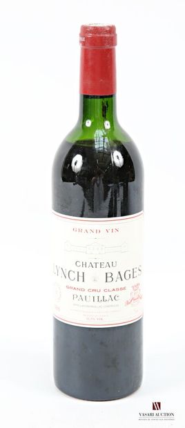 1 bottle Château LYNCH BAGES Pauillac GCC...