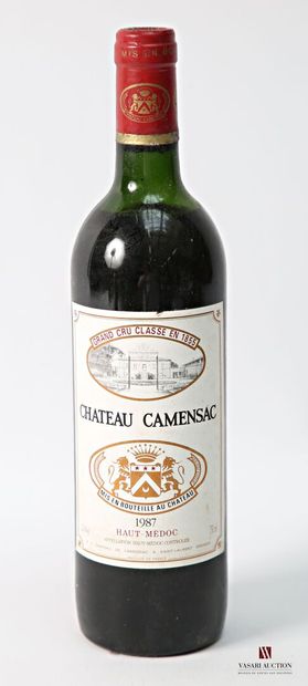 1 bottle Château CAMENSAC Haut Médoc GCC...