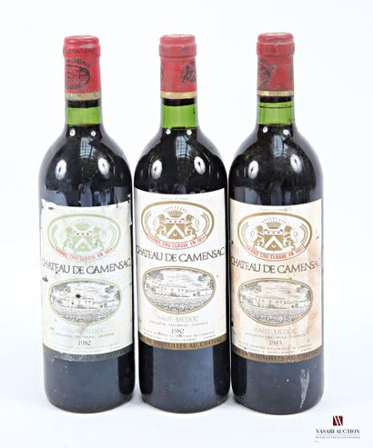 3 bottles Château CAMENSAC Haut Médoc GCC
	1...