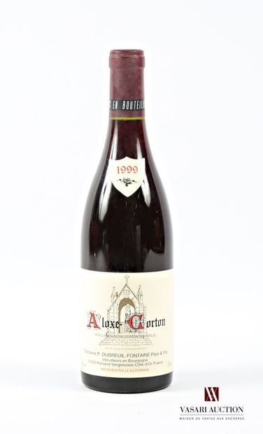 1 bottle ALOXE CORTON mise Dom. Dubreuil-Fontaine...