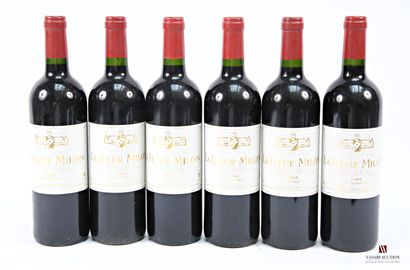6 bottles Château LA FLEUR MILON Pauillac...