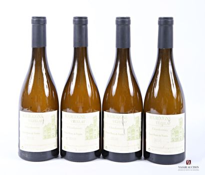 4 bottles BOURGOGNE VÉZELAY Chardonnay mise...
