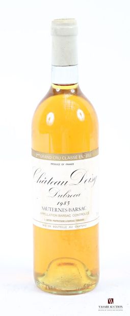 1 bottle Château DOISY DUBROCA Barsac GCC...