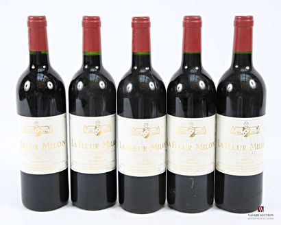 5 bottles Château LA FLEUR MILON Pauillac...
