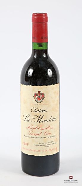 1 bottle Château LA MONDOTTE St Emilion GC...