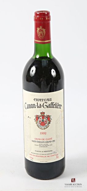 1 bottle Château CANON LA GAFFELIÈRE St Emilion...