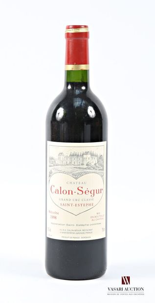 1 bottle Château CALON SÉGUR St Estèphe GCC...
