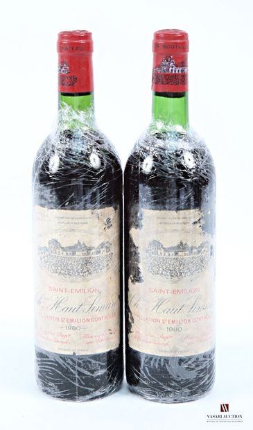 2 bottles Château HAUT SIMARD St Emilion...