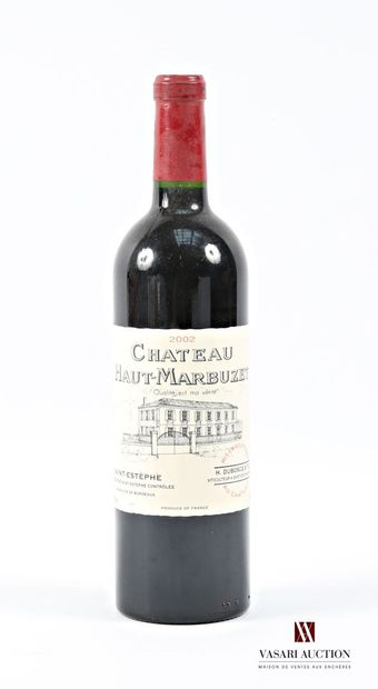 1 bottle Château HAUT MARBUZET St Estèphe...