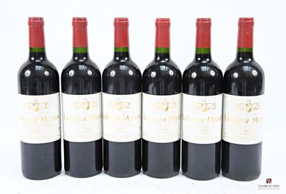 6 bottles Château LA FLEUR MILON Pauillac...