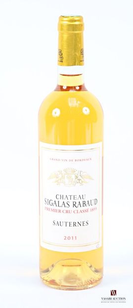 1 bottle Château SIGALAS RABAUD Sauternes...