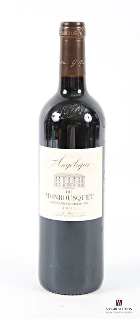 1 bottle ANGÉLIQUE de MONBOUSQUET St Emilion...