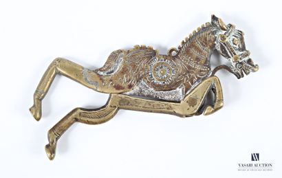 Engraved bronze betel nut cracker featuring...