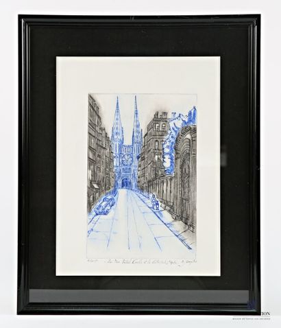GAULTIER Bertrand (born 1951)
Rue Vital Carles...