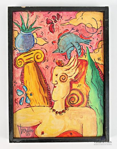 BERTIN (20th century)
Roman Spring n°2
Oil...