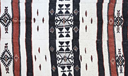 North African kilims
decorated with geometric...