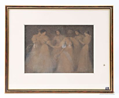 ANONYMOUS
La ronde 
Print on paper
(tears)....