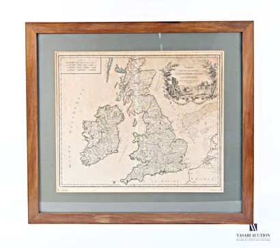 r M. 
Carte des grandes routes d'Angleterre...