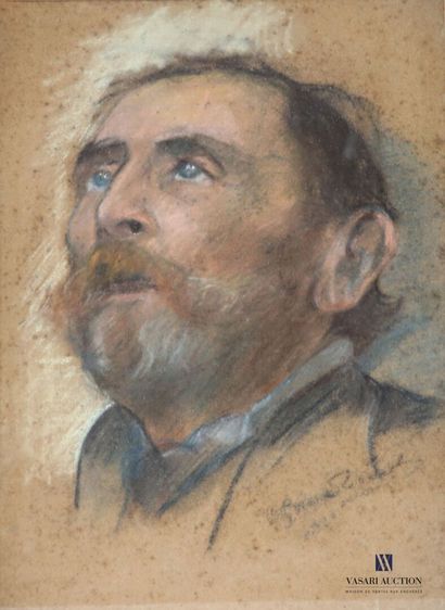 Early 20th century French school
The supplication
Pastel
Signature...