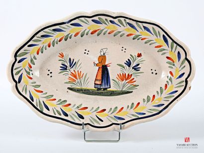 QUIMPER - HENRIOT Manufacture de 
Enameled...