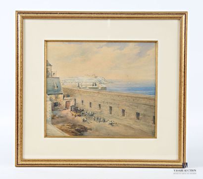 MALIBRAN H. (19th century)
View of the ramparts...