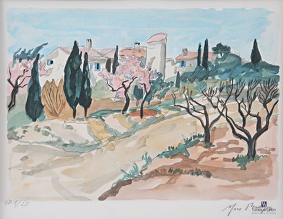 BRAYER Yves (1907-1990), after
Paysage de...