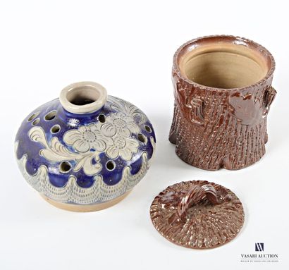 REMMY Fils BETSCHDORF 
An ovoid enameled...