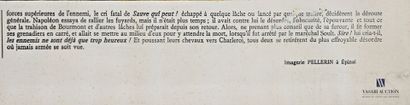 EPINAL - PELLERIN Imaging
The Battle of Waterloo
Color...